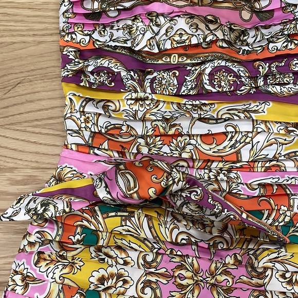 Mango Donna Colorful Mini Bandeau Dress - Picture 5 of 7